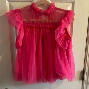 FairyCore Pink Ruffled Top outfit bundle 12 items